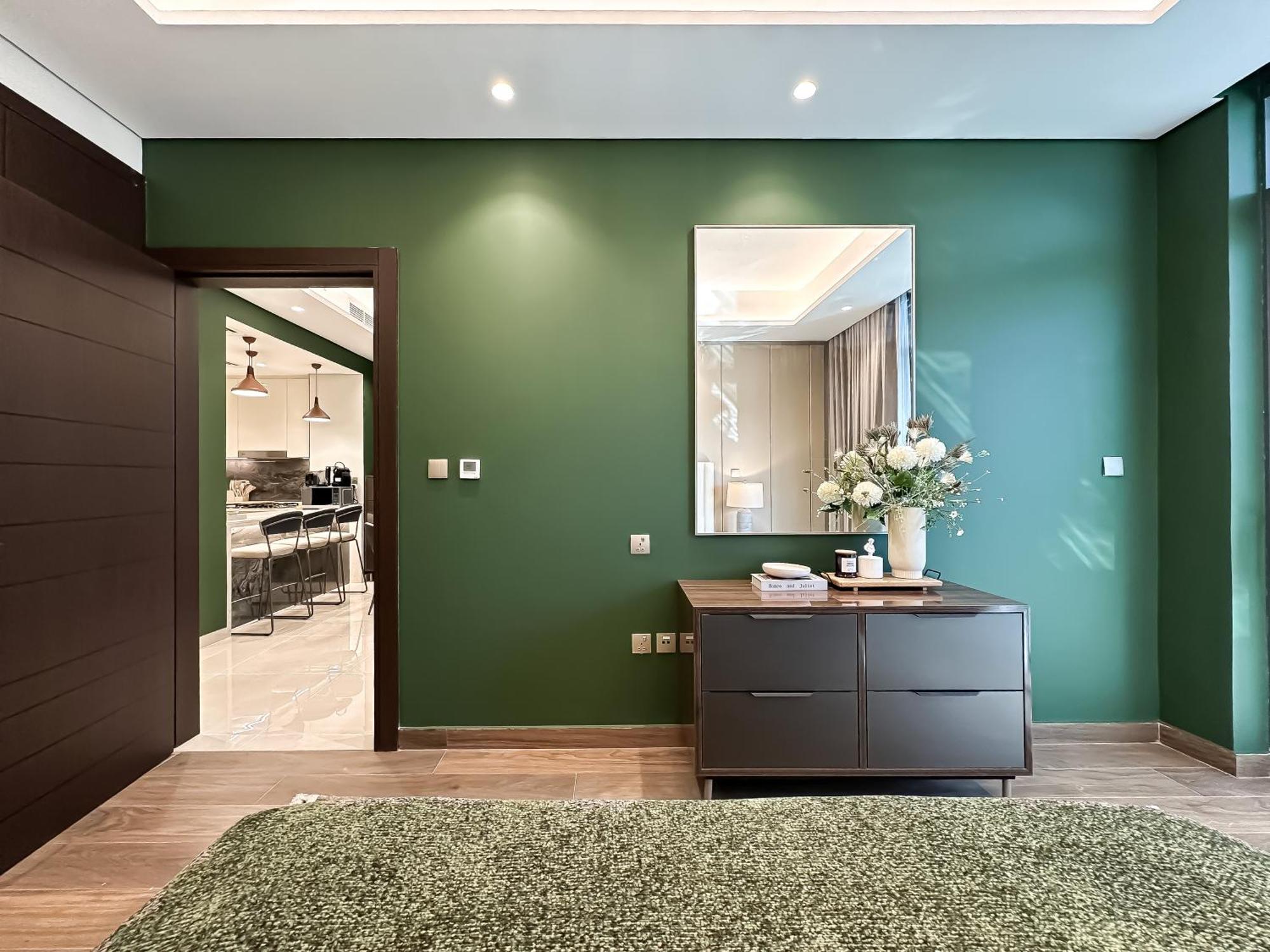 Apartment Trophy-refined Living With Natural Hues Dubai