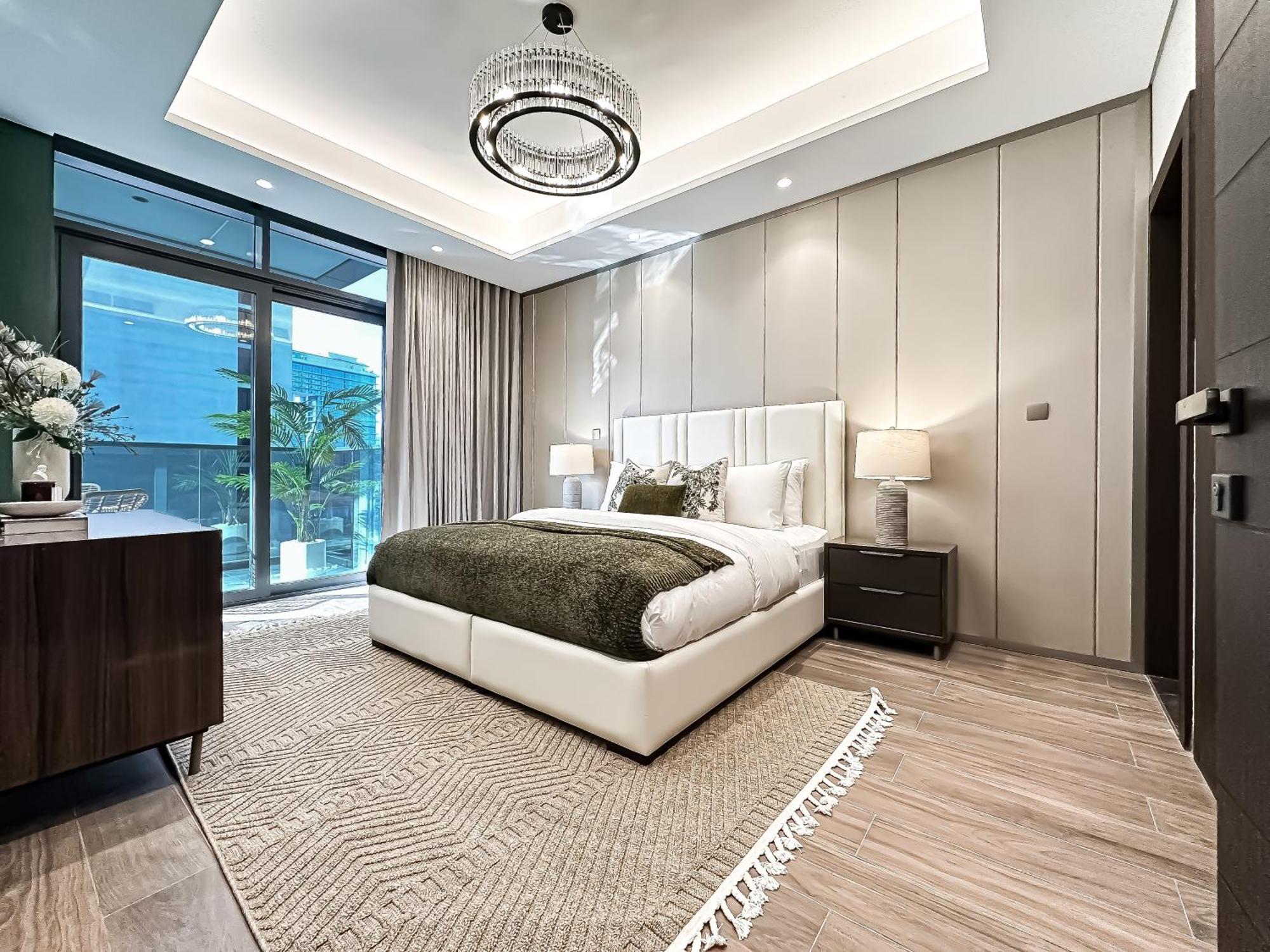 Apartment Trophy-refined Living With Natural Hues Dubai